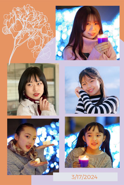 葵魂(あおだま)芸能部 企画撮影会       テーマ「制服」